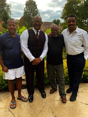 Ernie Sullivan with members of the Central State Board, 2021