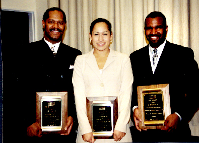 Ernie Being Presented the Diversity Leadership Award From OSU