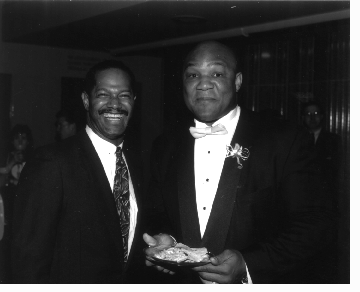 George Foreman with Ernie
