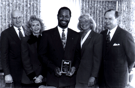 Ernie with past Banc One Presidents