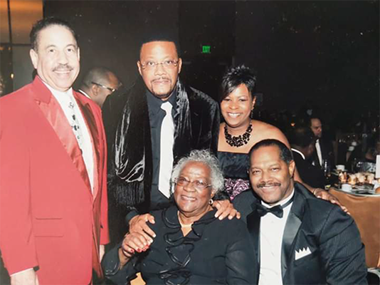 Ernie Sullivan with Judge Mathis and Judge Craig Strong, 2019