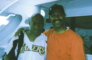Ernie with John Singleton